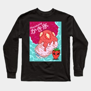 Strawberry Kakigori Long Sleeve T-Shirt